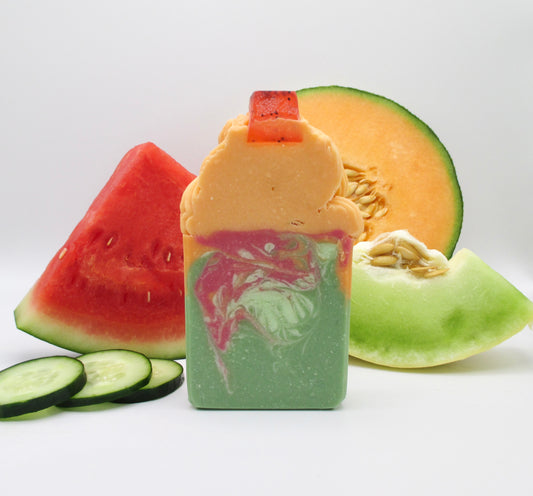 Cucumber Melon Frosted Soap